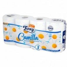 TOILET PAPER FOXY CAMILLA 3PLY 7 x 8PACK