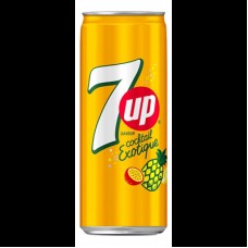 DRINK 7 UP TROPICAL(COCTAIL) SLIM * 24 x 330ML