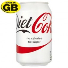 DRINK DIET COCA COLA CAN GB 24 x 330ML