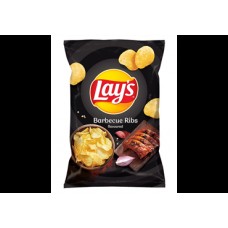 LAYS BARBEQUE RIBS 21 x 130GR