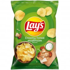 LAYS CHIPSY CREAMY FOREST MUSHROOMS 21 x 140GR