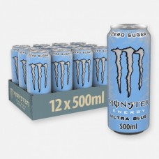 DRINK MONSTER ULTRA BLUE 12 x 500ML