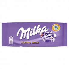 MILKA ALPINE MILK CHOCOLATE  24 x 100GR